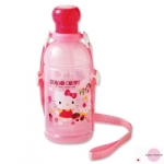 JAPAN IMPORTS HELLO KITTY粉色吸管水壺