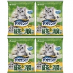 日本Unicharm消臭大師 消臭礦砂 綠茶香 5L X 4包入