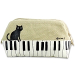 【Noafamily日本諾亞家族】鋼琴貓貼身金口收納包